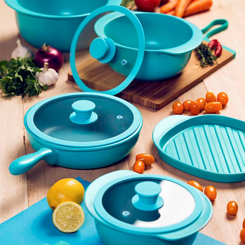 Frigideira de cerâmica Linea Acqua Oxford Cookware Oxford