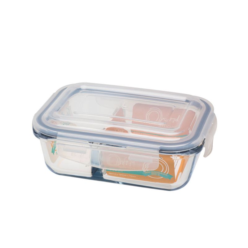 Pote-Hermetico-de-Vidro-Retangular-com-Divisorias-580-ML Pote-Hermetico-de-Vidro-Retangular-com-Divisorias-580-ML