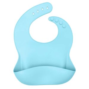 Babador-Infantil-de-Silicone-com-Pega-Migalhas-Azul