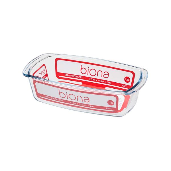 Assadeira de Vidro Borosilicato Com Alça 1.800 Ml