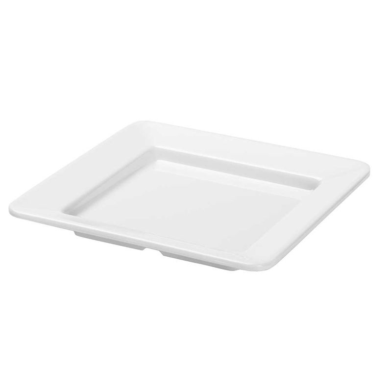 076394-PRATOS-QUADRADO-EM-MELAMINA-36X36CM-BRANCO-MARFIM 076394-PRATOS-QUADRADO-EM-MELAMINA-36X36CM-BRANCO-MARFIM