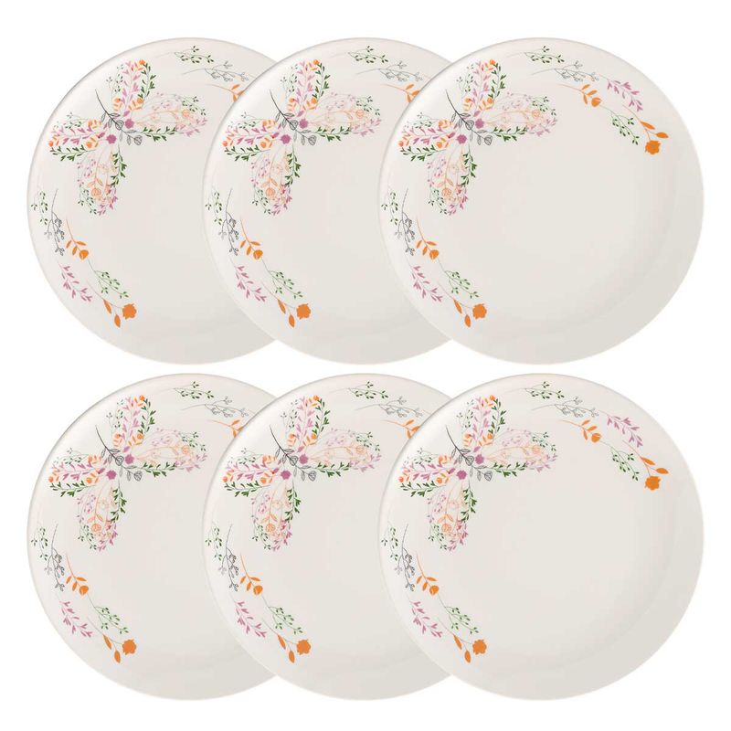 139629_Conjunto_De_6_Pratos_Rasos_26_Cm_Unn 139629_Conjunto_De_6_Pratos_Rasos_26_Cm_Unn