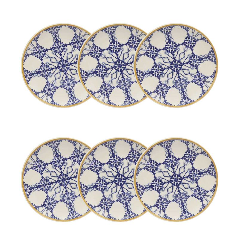 139009_Conjunto-de-6-Pratos-Sobremesa-20-Cm-Unni-Azulejo-Portugues