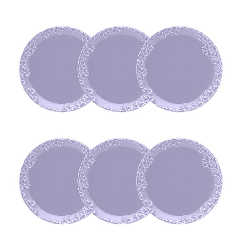 128991_Conjunto_6_Pratos_Sobremesa_21Cm_Mia_Ametista 128991_Conjunto_6_Pratos_Sobremesa_21Cm_Mia_Ametista