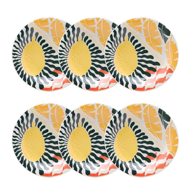 126974_Conjunto_6_Pratos_Fundos_23Cm_Floreal_Salada_Tropical