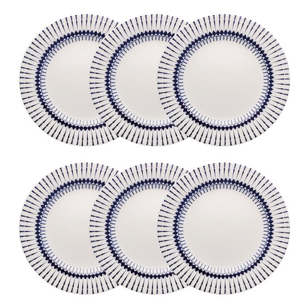 Jogo de 6 Pratos Rasos 26 Cm Donna Colb