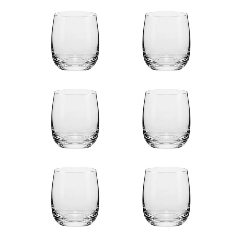 Jogo de 6 Copos de Cristal 360 Ml Touch Classic Jogo de 6 Copos de Cristal 360 Ml Touch Classic