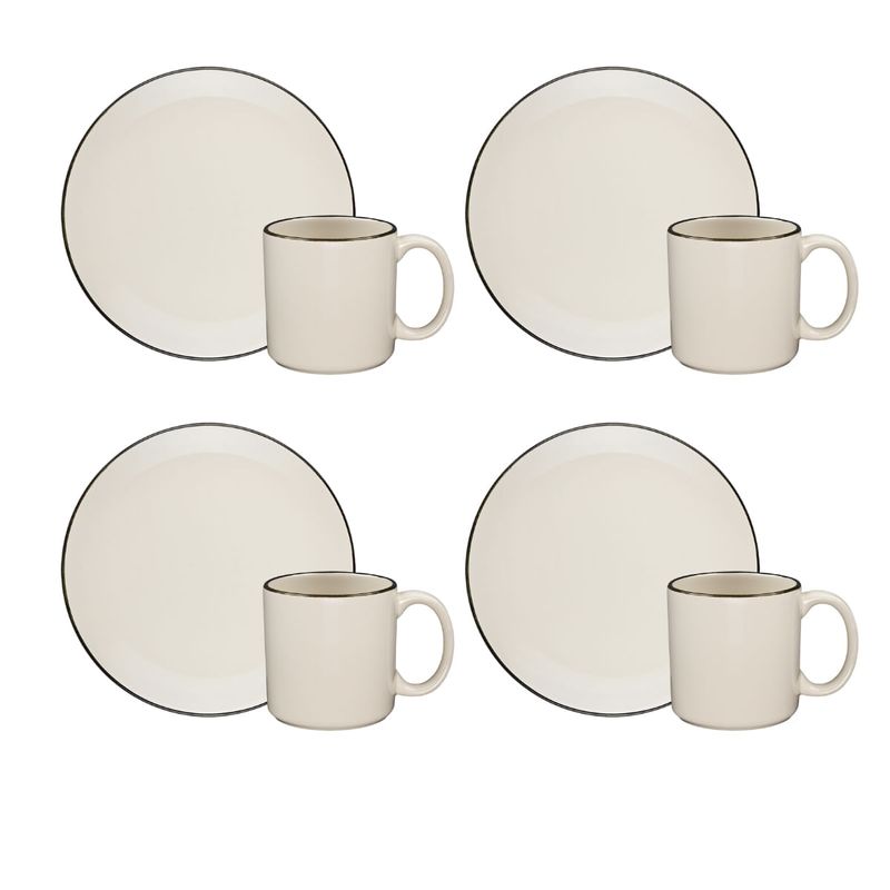 Conjunto Lanche 8 Peças Unni Café Coado