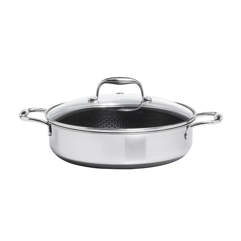 Frigideira Reta Antiaderente Corpo Triplo Indução CookingPro 26 cm