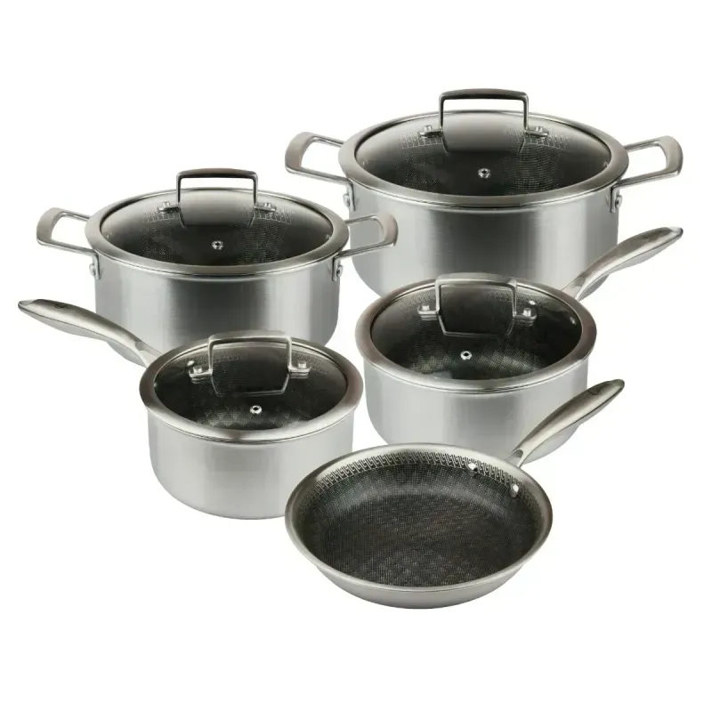 Jogo de Panelas Antiaderentes 5 Peças Cooking Daily